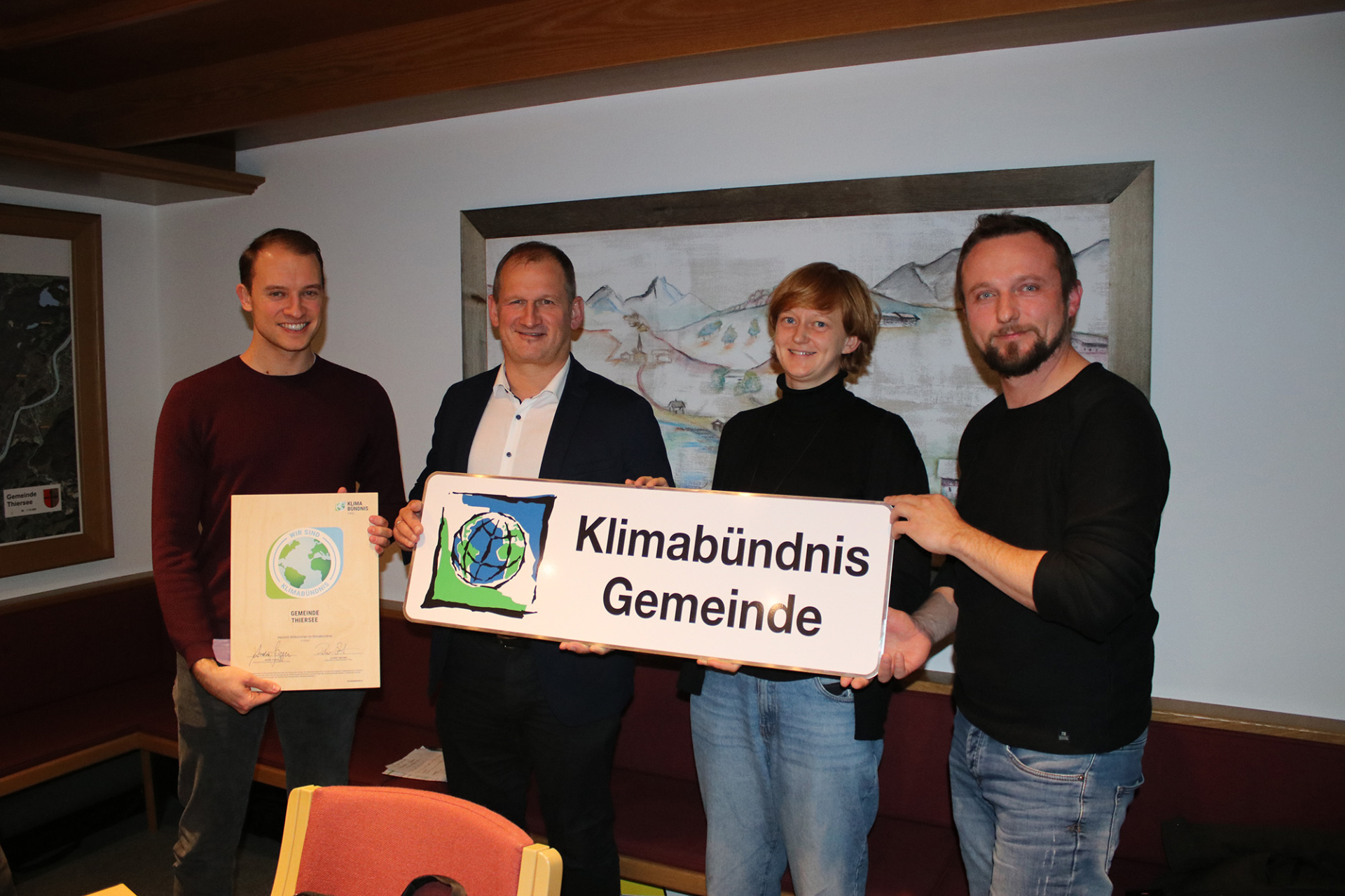 Die Gemeinde Thiersee ist beim Klimabündnis.
