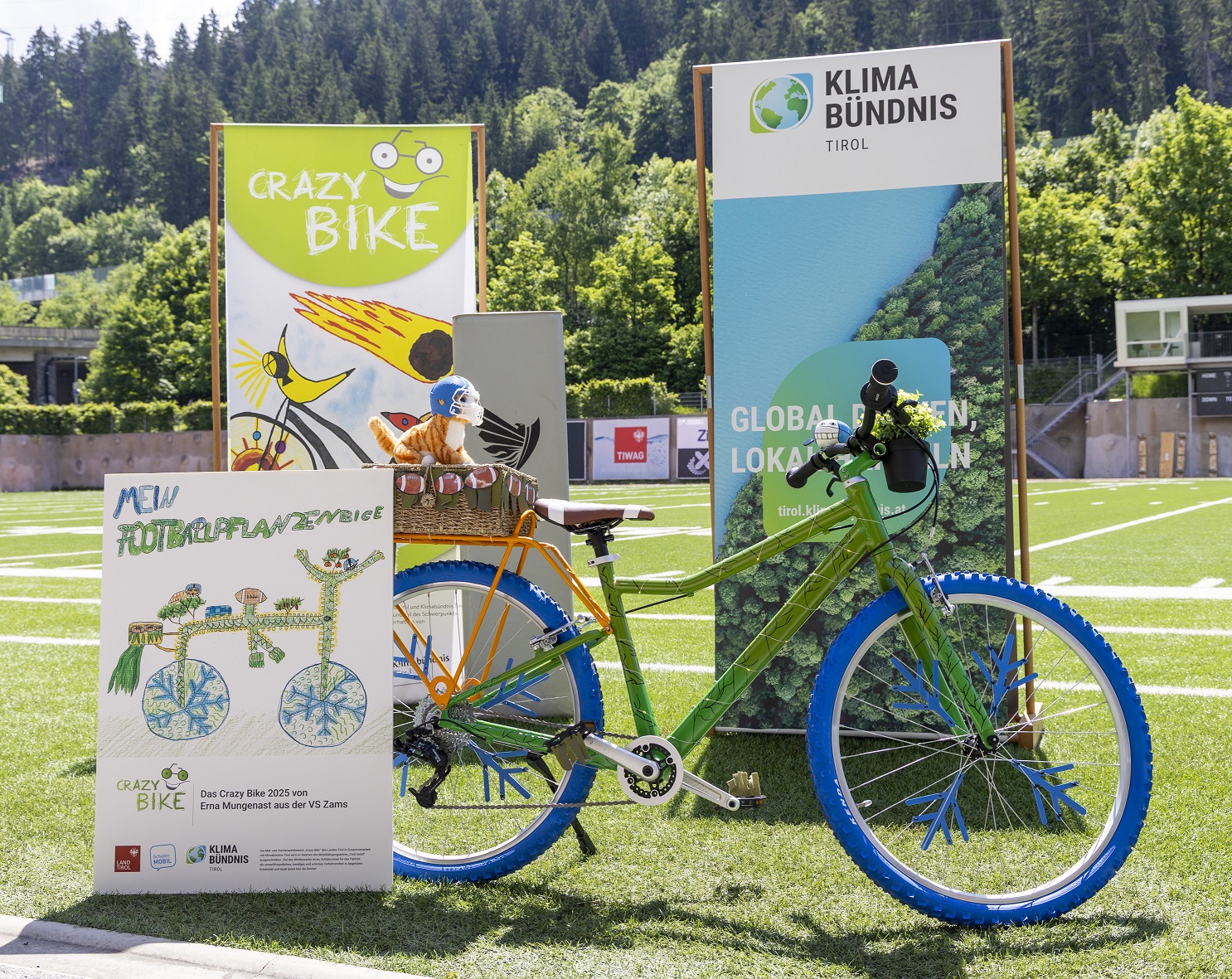 Crazy Bike 2025 Nachbaurad und Vorbbildzeichnung