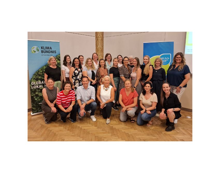 Alle Leiterinnen des Lehrgangs als Gruppe