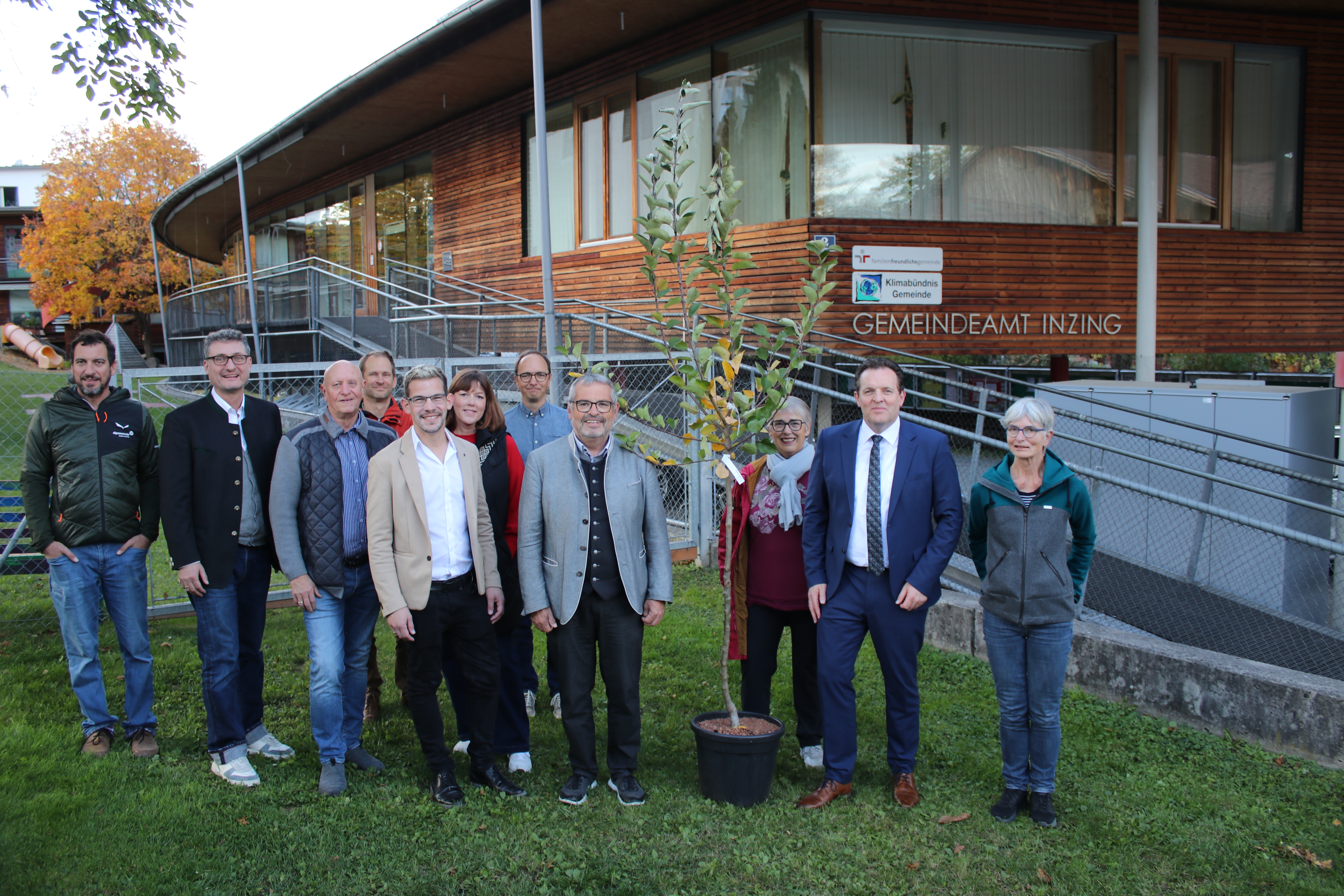 Die Klimaverantwortlichen der Gemeinde Inzing